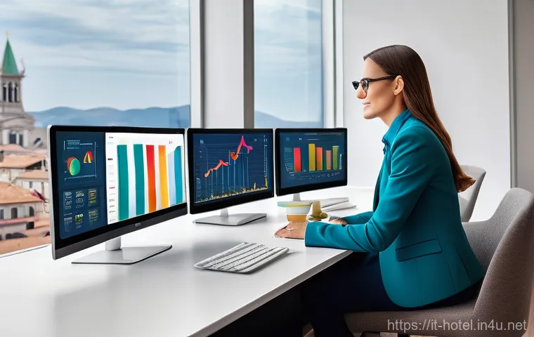 호텔관리사 자격증 취득 후 커리어 패스 - **Prompt for "Revenue Manager at a Modern City Hotel"**
    A sophisticated, 30-40-year-old female R...